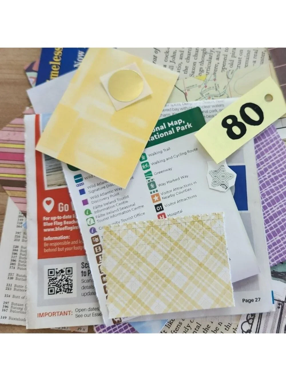 Packs of Ephemera ~ Junk Journal Kits~ Mixed Paper Lots~ 55-60 Pieces